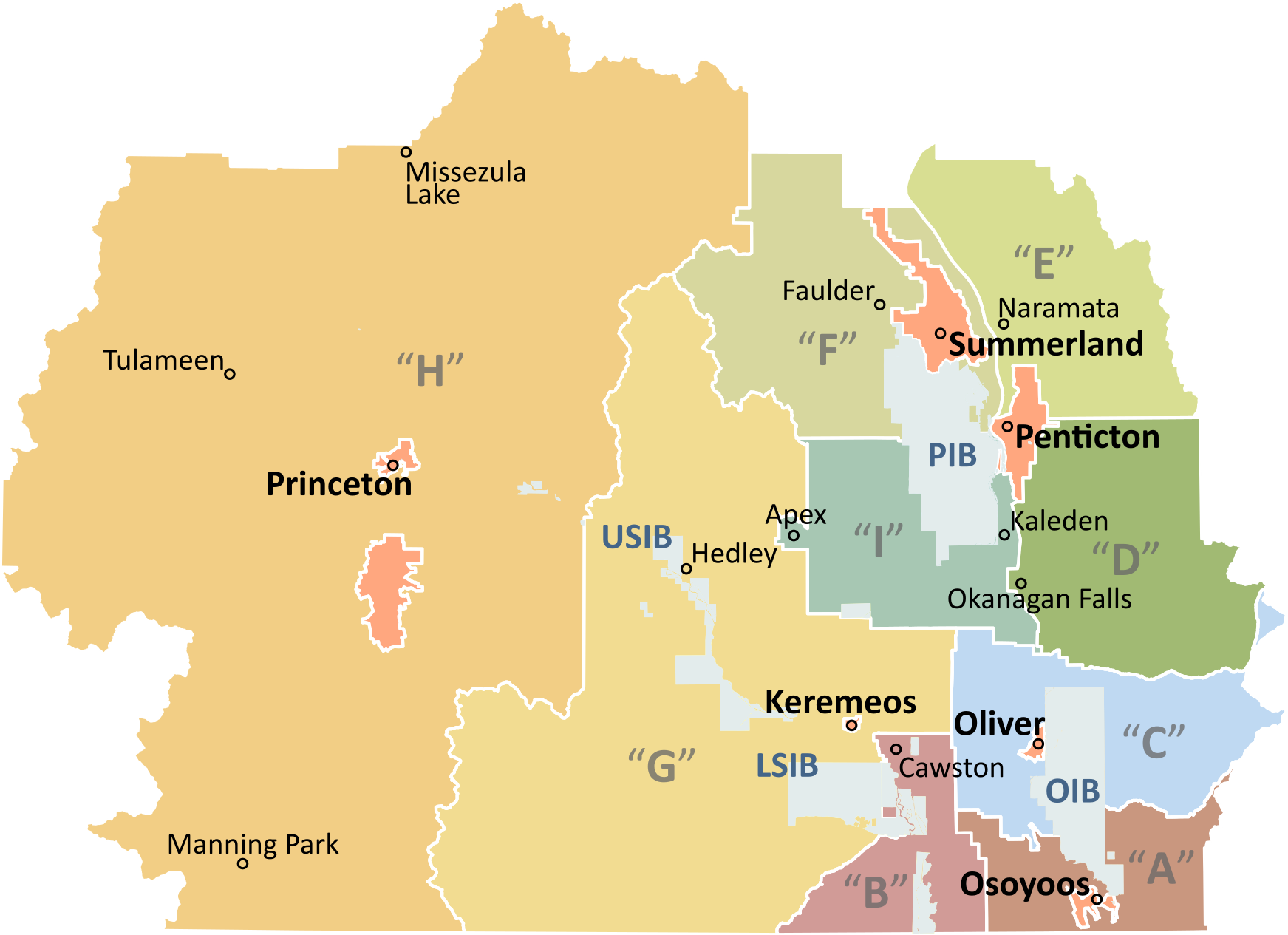 RDOS map